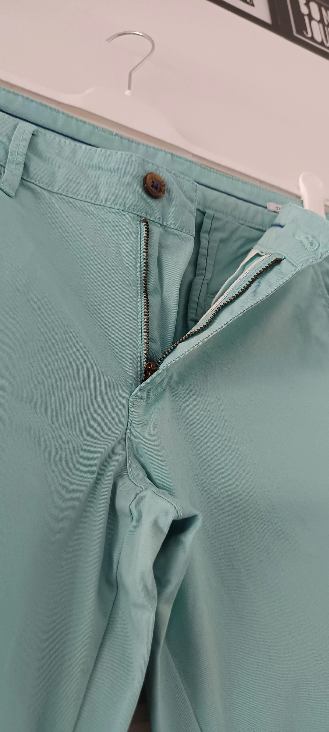 Calça Chino turquesa JULES tamanho 38 EXCELENTE ESTADO – photo 6